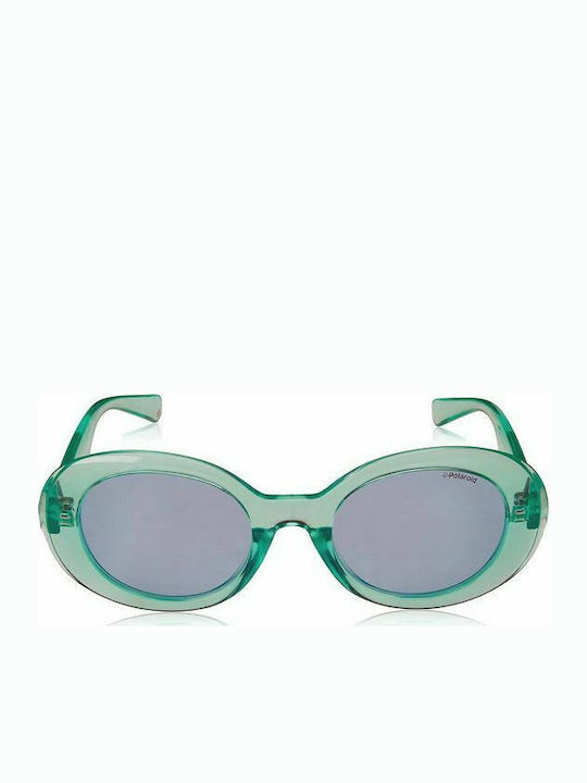 Polaroid De damă Ochelari de soare cu Verde Din plastic Cadru și Albastru Lentilă PLD6052/S/T URQ/UO