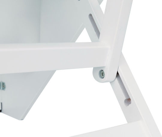 Trixie Adjustable Car Steps for Dogs 40x67cm White White