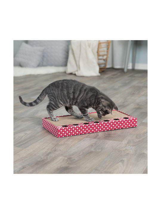 Trixie Cardboard Scratching Post Posts Pink 48x25x5cm