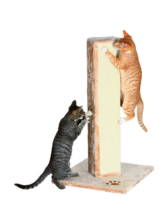 Trixie Soria Cat Scratching Post Pole In Beige Colour 45x45x80 cm