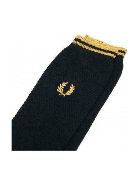 Fred Perry Ανδρικές Μονόχρωμες Κάλτσες Μαύρες