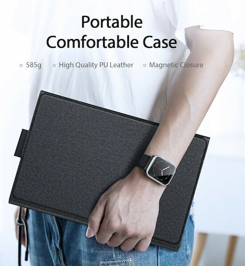 Dux Ducis Touchpad Flip Cover with Keyboard in English US Black (Galaxy Tab S6 Lite 10.4)