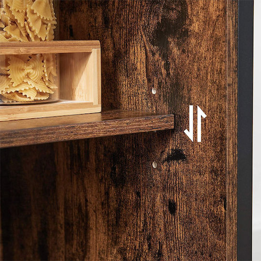 Sideboard Wooden Coffee 100x35x80cm