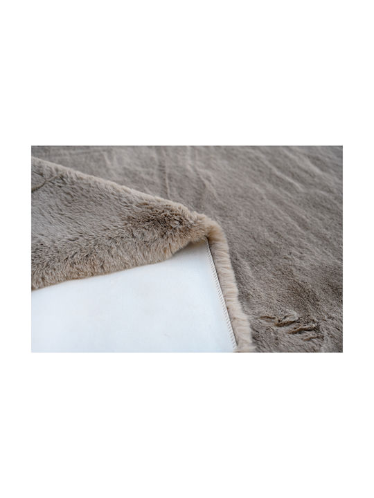 Balsan Rabbit Skin Χαλί Διάδρομος Shaggy Γούνινο Beige 80x150cm
