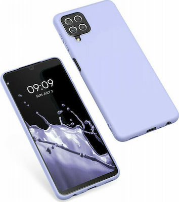 KWmobile Soft Flexible Umschlag Rückseite Silikon Light Lavender (Galaxy A22 4G) 55493.139