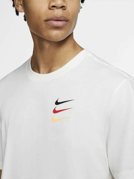 Nike F.C. Germany Αθλητικό Ανδρικό T-shirt Λευκό με Λογότυπο