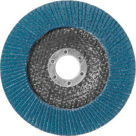 Ingco Δίσκος Ζιρκονίου για Λείανση Inox / Μετάλλου P40 125mm