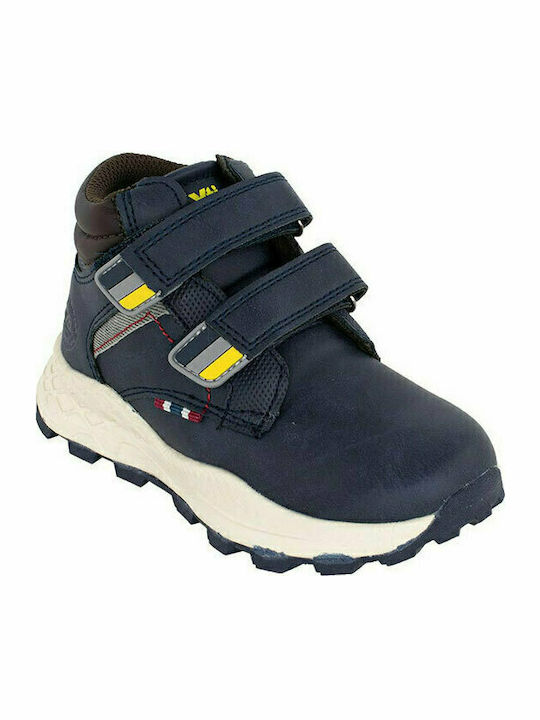 Xti Kids Hiking Boots with Hoop & Loop Closure Navy Blue