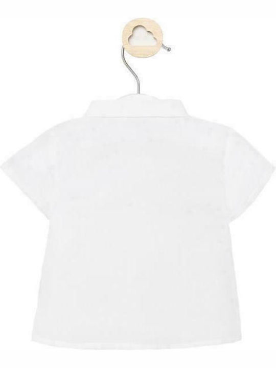 Mayoral Kids One Color Shirt White