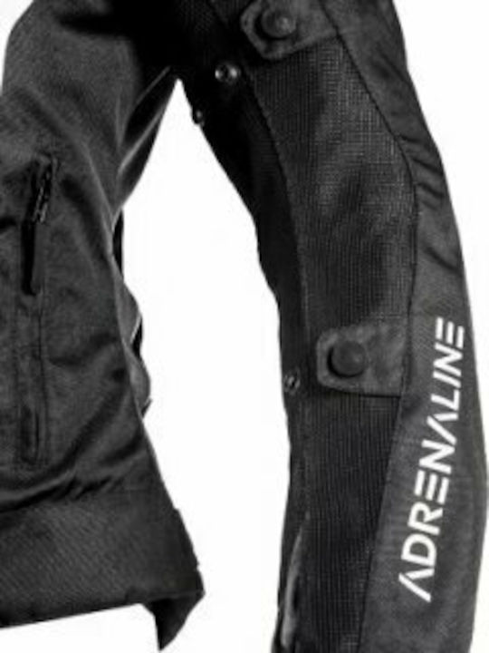 Adrenaline Meshtec 2.0 Lady Χειμερινό Γυναικείο Μπουφάν Μηχανής Αδιάβροχο Μαύρο