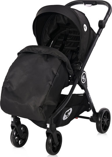 Lorelli Patrizia Adjustable 2 in 1 Baby Stroller Suitable for Newborn Black 10.4kg