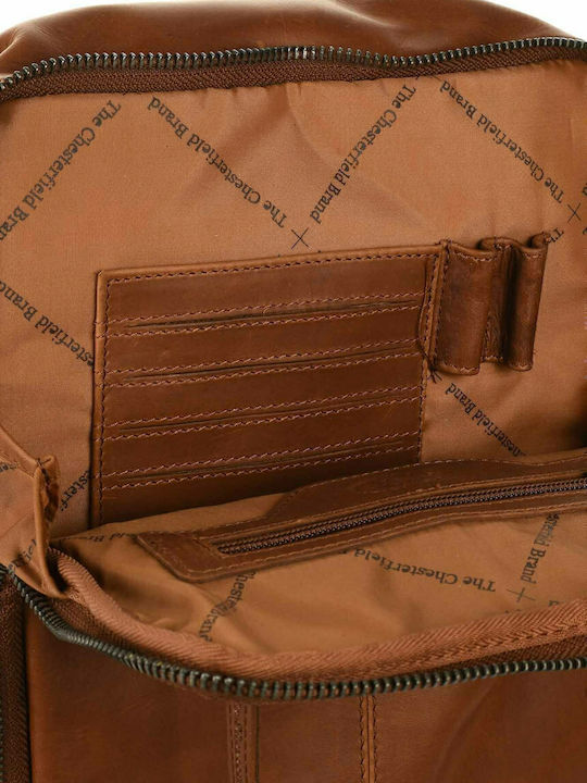 Leather Men's Bag Shoulder / Crossbody Tabac Brown