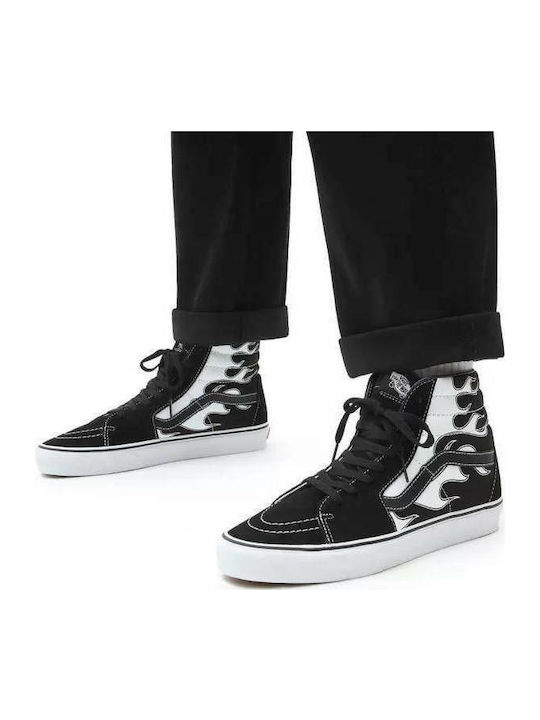 Sk8-Hi Flame Boots Black