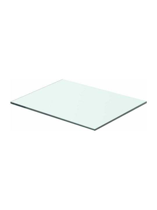 Transparent Wall Shelf 40x25x0.8cm