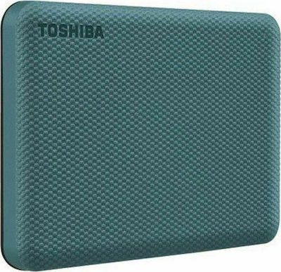 Toshiba Canvio Advance 2020 USB 3.2 Εξωτερικός HDD 4TB 2.5" Πράσινο