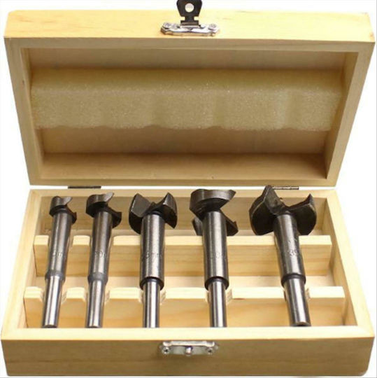 Yato Set Wood Cutters Hinge Drill Set for Edge Shaping in Wood 93mm x 8mm 6pcs