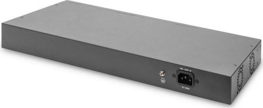 Digitus DN-80221-3 Managed L2 Switch with 24 Gigabit (1Gbps) Ethernet Ports and 2 SFP Ports