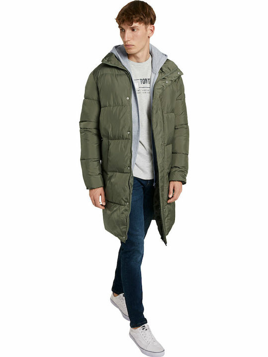 Χειμωνιάτικο Μπουφάν Puffer Tree Moss Green