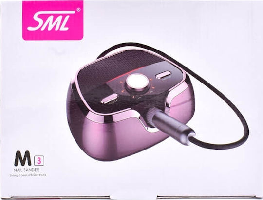 SML M3 Nail Drill Power 35W Gold with Pedal with 35000 Rotations per Minute