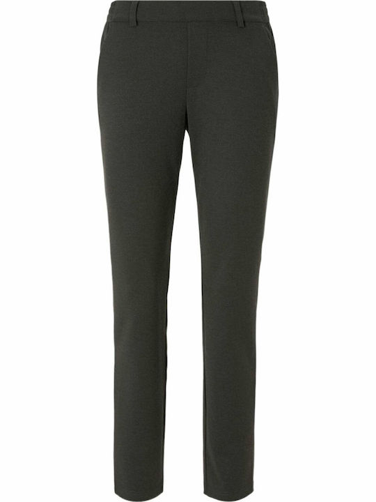 Damen Stoff Hose Shale Grey Melange