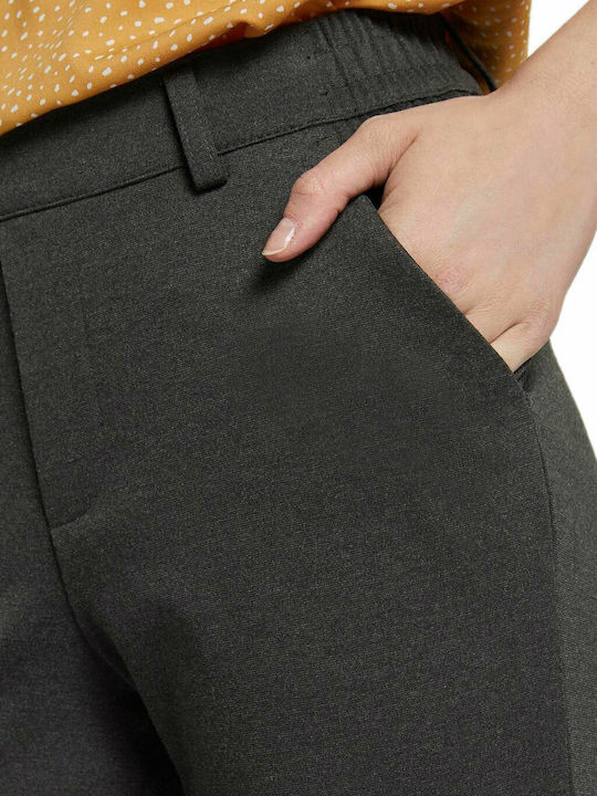 Damen Stoff Hose Shale Grey Melange