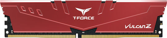 TeamGroup T-Force Vulcan Z 16GB DDR4 RAM mit 2 Modulen (2x8GB) und Geschwindigkeit 3200 für Schreibtisch