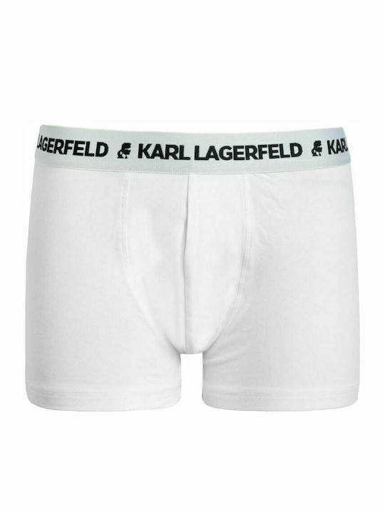 Karl Lagerfeld Ανδρικά Μποξεράκια Λευκά 3Pack