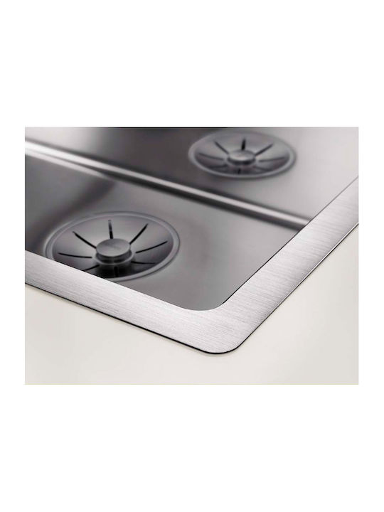 Blanco Solis 700-IF/A Ένθετος Νεροχύτης Inox Brushed Μ74xΠ50cm Ασημί
