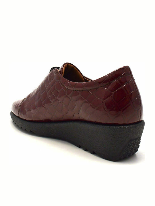 7350-08 Anatomic Women's Slip-On Leather Burgundy