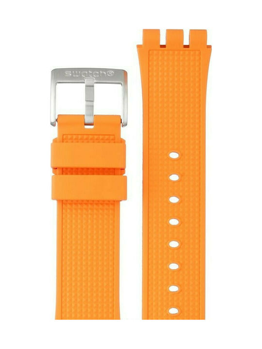 Swatch Hyperbrights Καουτσούκ Λουράκι Πορτοκαλί 21mm