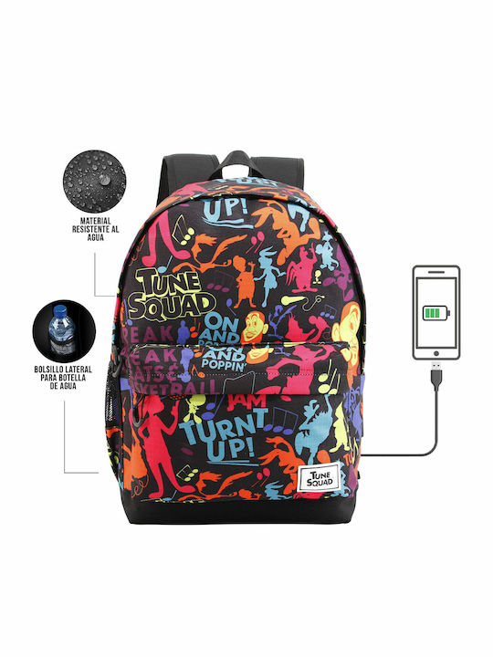 Karactermania Space Jam 2 Tune Squad School Bag Backpack Elementary, Elementary Multicolored