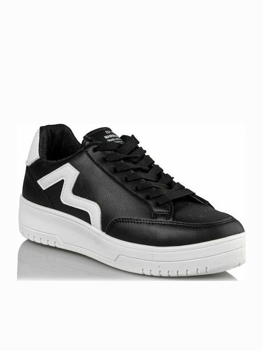 Coolio Damen Anatomisch Chunky Sneakers Schwarz