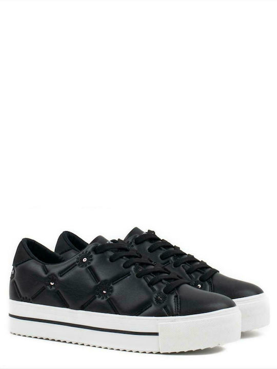 Desigual Femei Flatforms Sneakers Negre