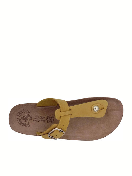 Viola S3000 Leder Flache Sandalen für Damen Anatomisch Mayo