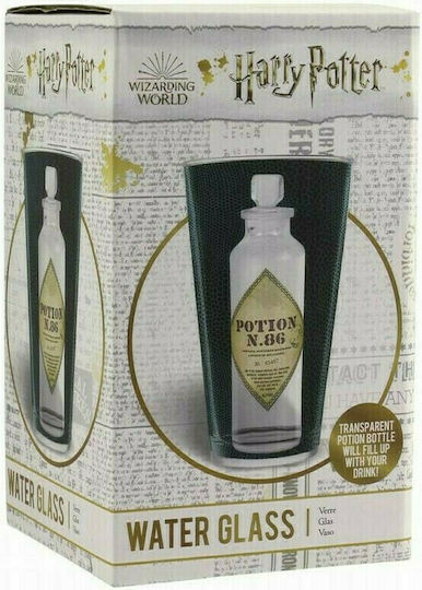 Paladone Harry Potter Ποτήρι Νερού από Γυαλί 400ml