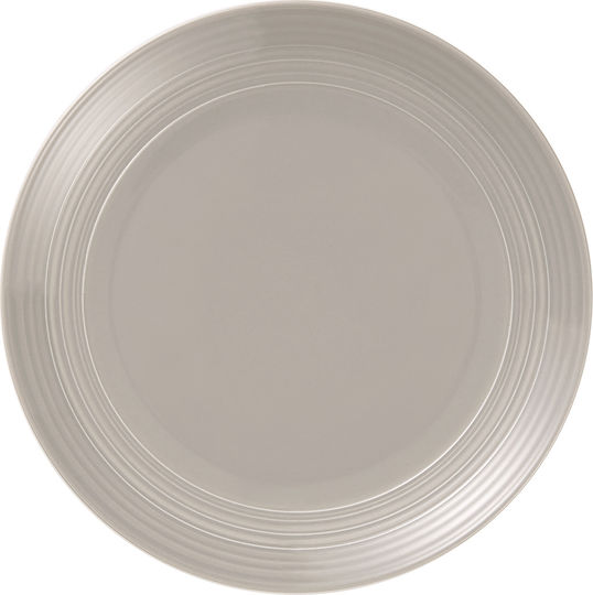 Cryspo Trio Jasper Gray Porcelain Dinnerware Set 18pcs