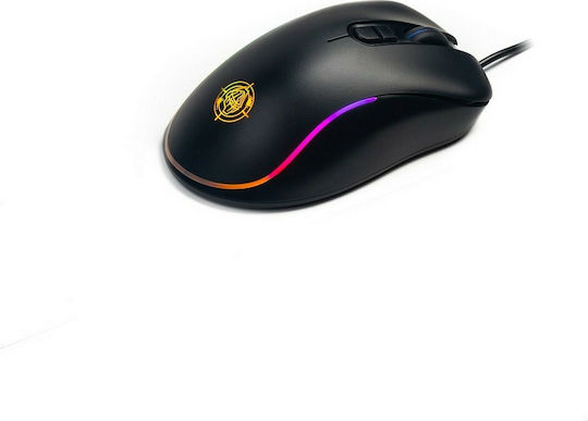 Zeroground KB-1800GUMS Aochi Σετ Gaming Πληκτρολόγιο Tenkeyless με RGB φωτισμό & Ποντίκι (Αγγλικό US)