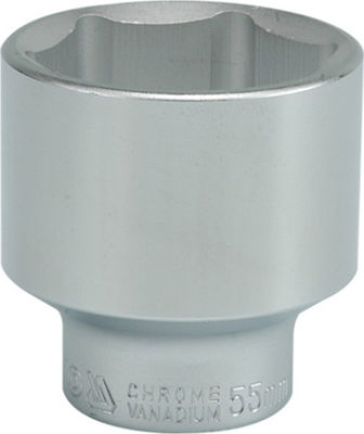 Yato Socket Hex with Square Drive 3/4" Diameter 55mm