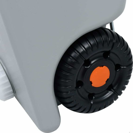 vidaXL 30132 Πλαστικό Μπιτόνι Νερού με Ρόδες 25lt