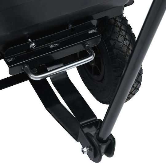 Dump Cart Garden Cart Metallic Four-wheel 75lt 84x84cm.