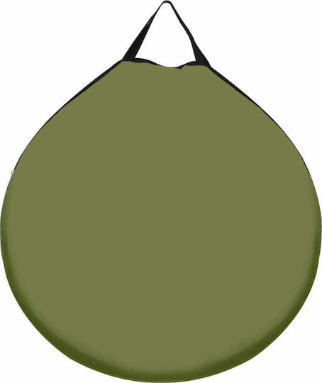 vidaXL Camping Tent Pop Up Khaki For 1 Person 120x120x200cm
