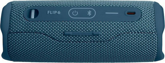 JBL Flip 6 Водоустойчиво Bluetooth високоговорител 30W с живот на батерията до 12 часа Син