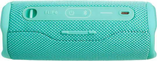 JBL Flip 6 Αδιάβροχο Ηχείο Bluetooth 30W με Διάρκεια Μπαταρίας έως 12 ώρες Teal