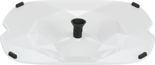 Trixie Polygonal Automatic Silicone Waterer / Fountain for Dog & Cat 2.5lt 22cm in Gray Color