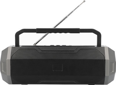 Lamtech Bluetooth Speaker 12W with Radio Black