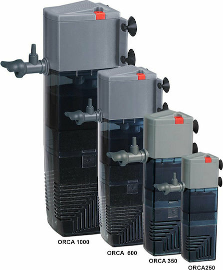 Happet Orca Internal Filter for Aquariums up to 120lt with Performance 350lt/h