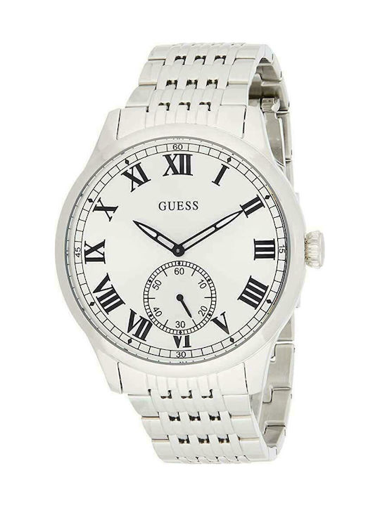 Guess Ρολόι Μπαταρίας με Μεταλλικό Μπρασελέ Guess Ρολόι Μπαταρίας με Μεταλλικό Μπρασελέ