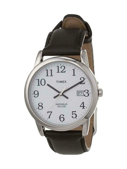 Timex Ceas cu Negru Curea de piele