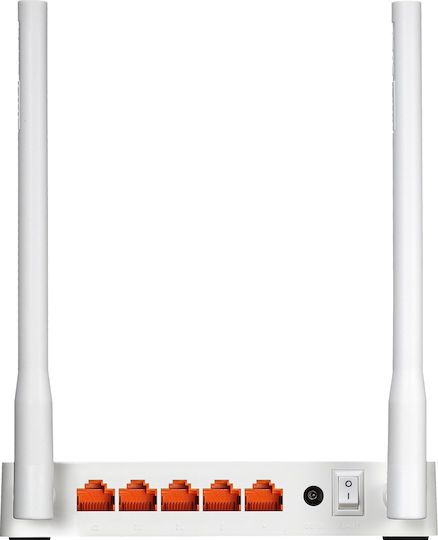 TotoLink N300RT Безжичен Рутер Wi‑Fi 4 - Безжична мрежа 4 с 4 Порта Ethernet