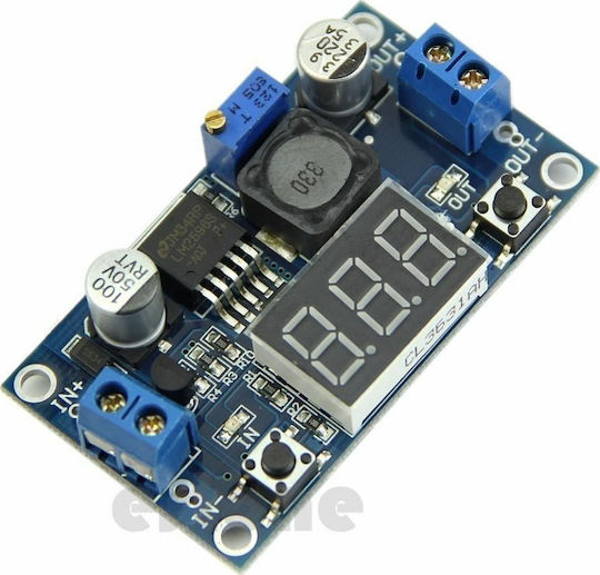 Optum DC-DC Adjustable Boost Power Supply Module with 3-digit Display (XL6009)